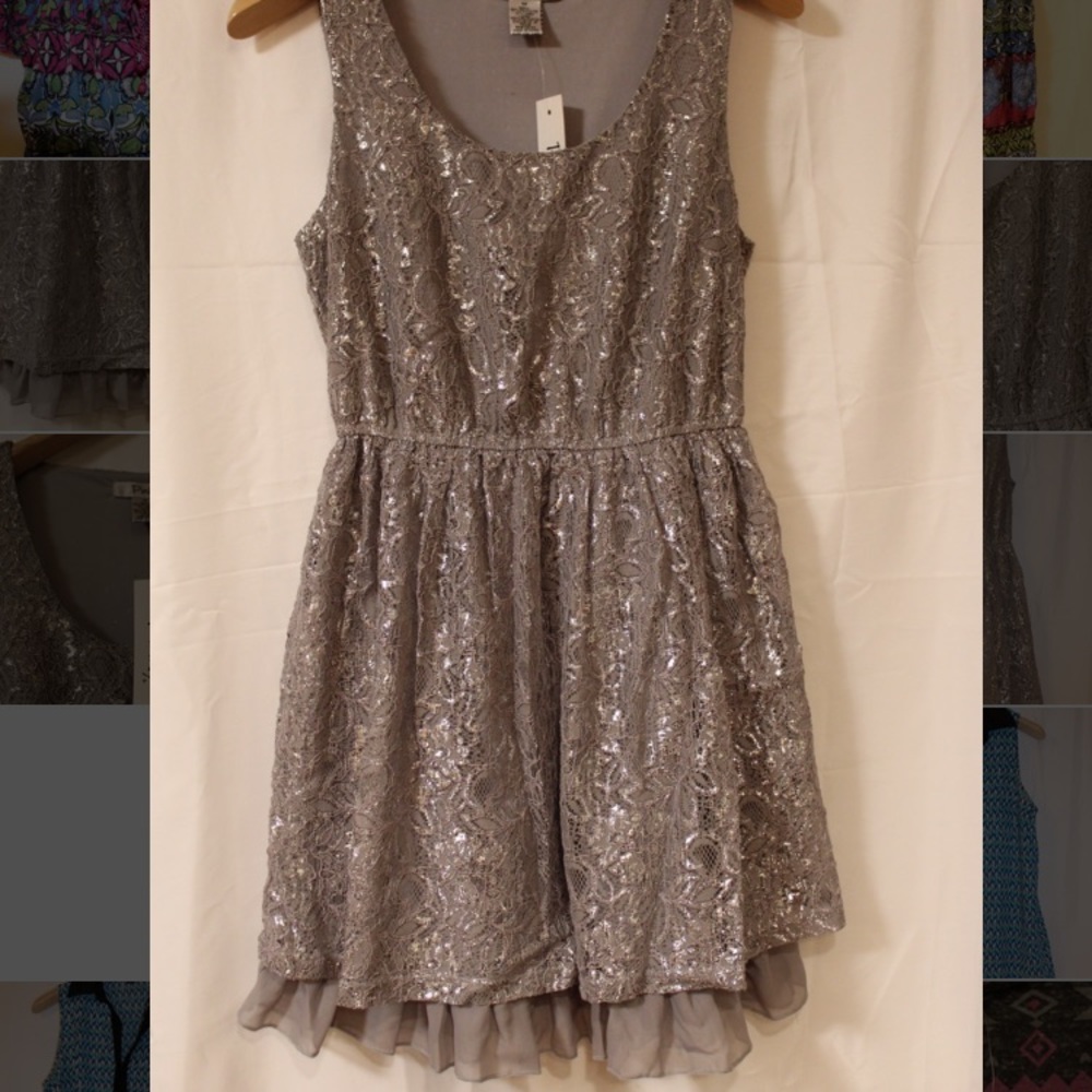 Silver dress
